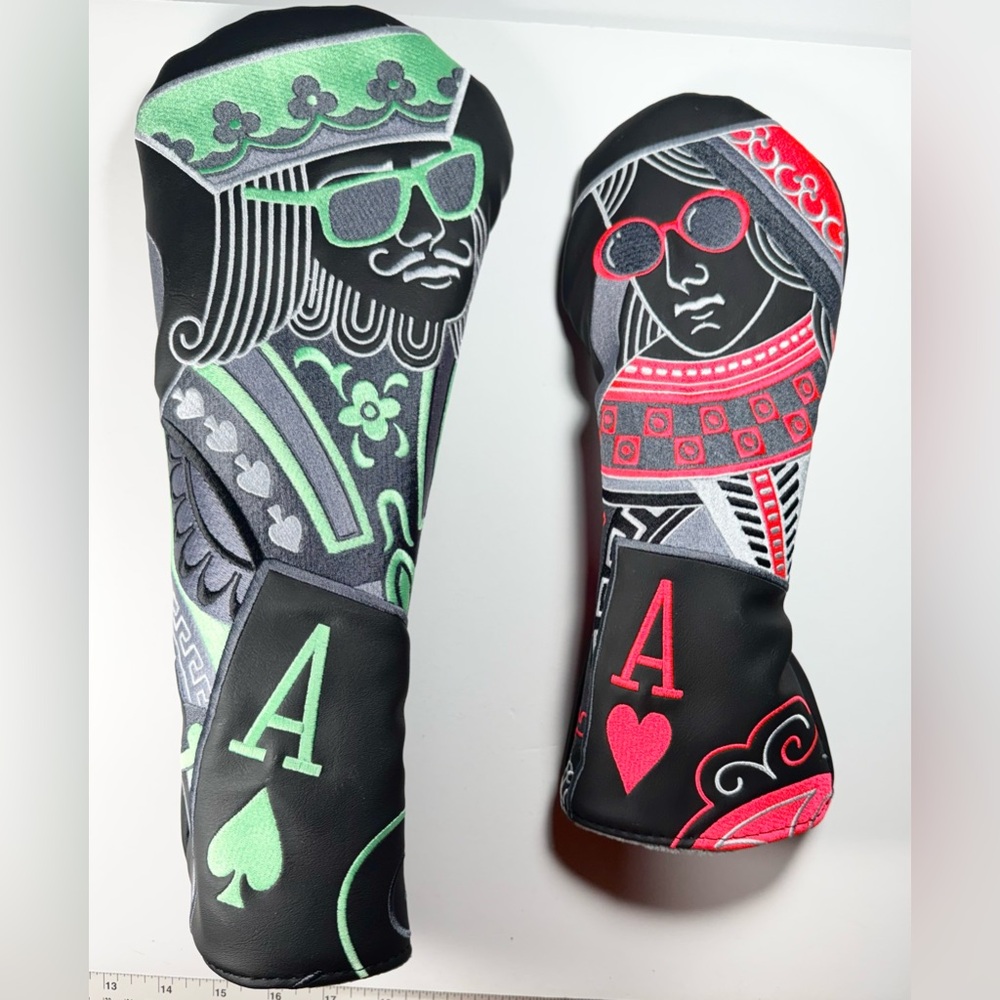 Swag Golf Blackjack King And Queen Wood Cover Set 2022 Release Sold Out NOOB Exc